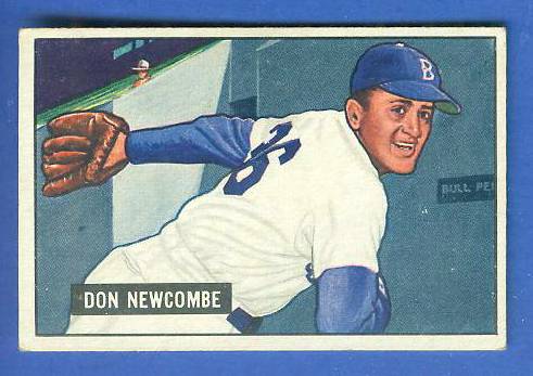 1951 Bowman #  6 Don Newcombe (Brooklyn Dodgers) Baseball cards value
