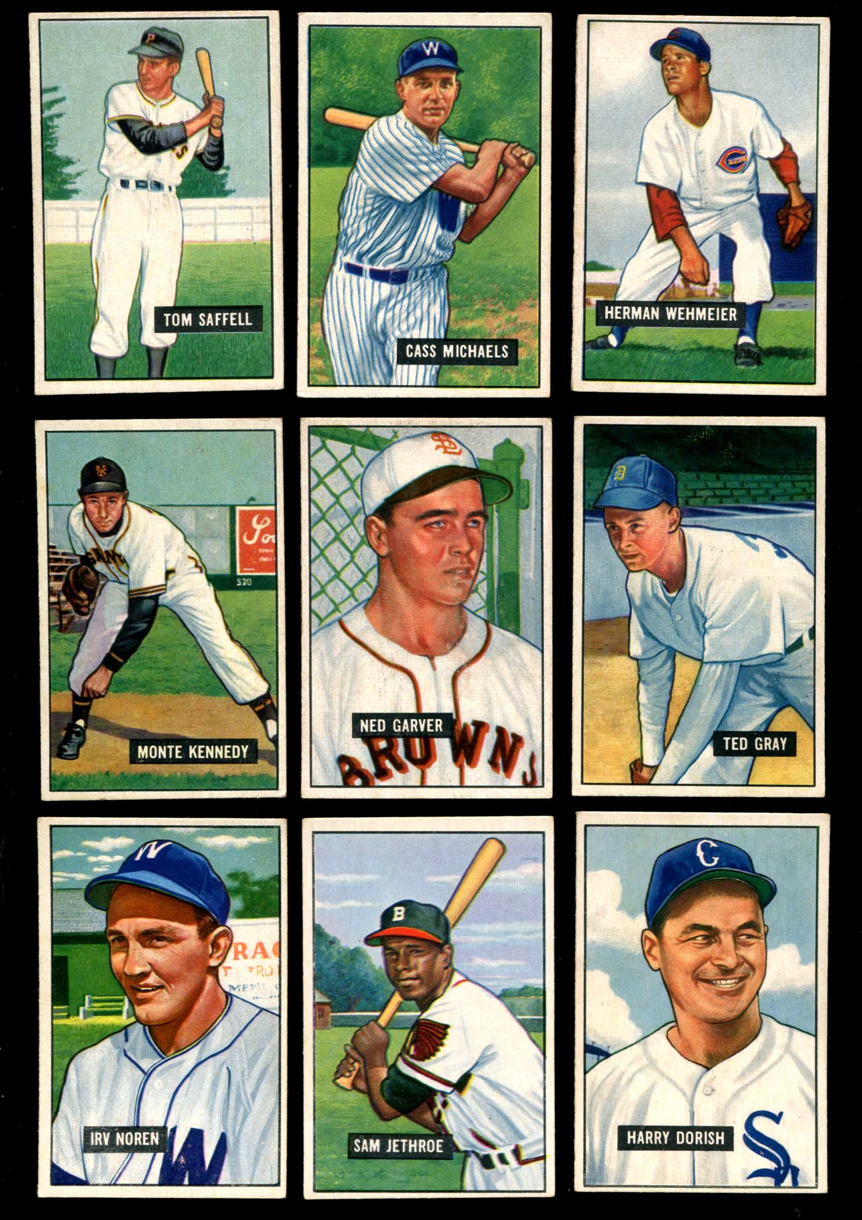 1951 Bowman #266 Harry Dorish SCARCE HIGH# (White Sox) Baseball cards value