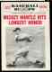 1961 Nu-Card Scoops #422 Mickey Mantle 'Hits Longest HR' [#a] (Yankees)