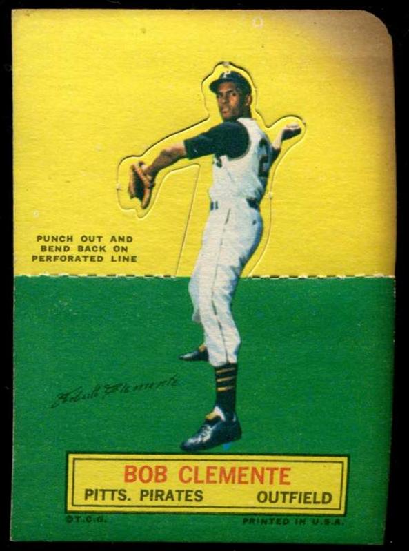 1964 Topps Stand-Ups/Standups - Roberto Clemente [#r] (Pirates) Baseball cards value