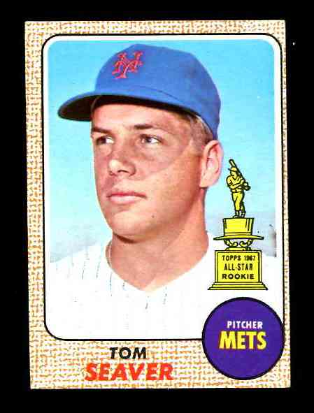 1968 Topps # 45 Tom Seaver [#a] (Mets,2nd year card) Baseball cards value