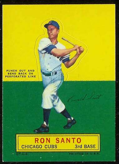 1964 Topps Stand-Ups/Standups - Ron Santo SHORT PRINT (Cubs) Baseball cards value