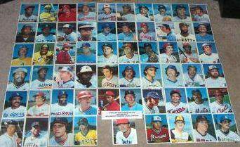 1980 Topps SUPER - COMPLETE SET [White Back] (60 cards) Baseball cards value