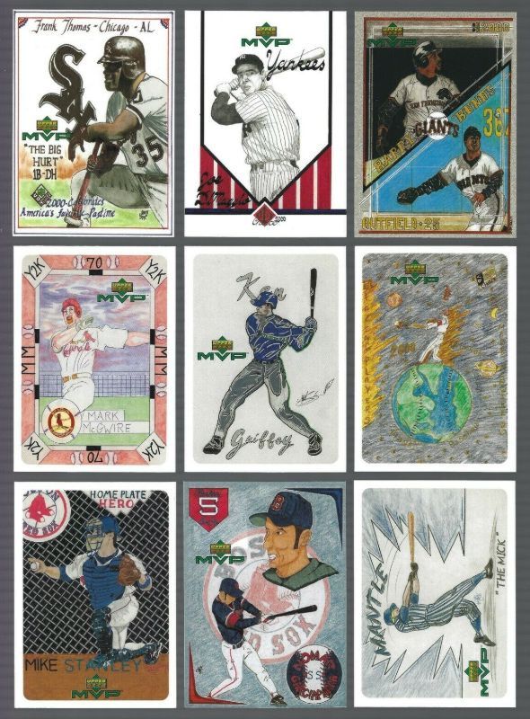2000 Upper Deck MVP - DRAW YOUR OWN CARD - Complete Insert Set (31) Baseball cards value