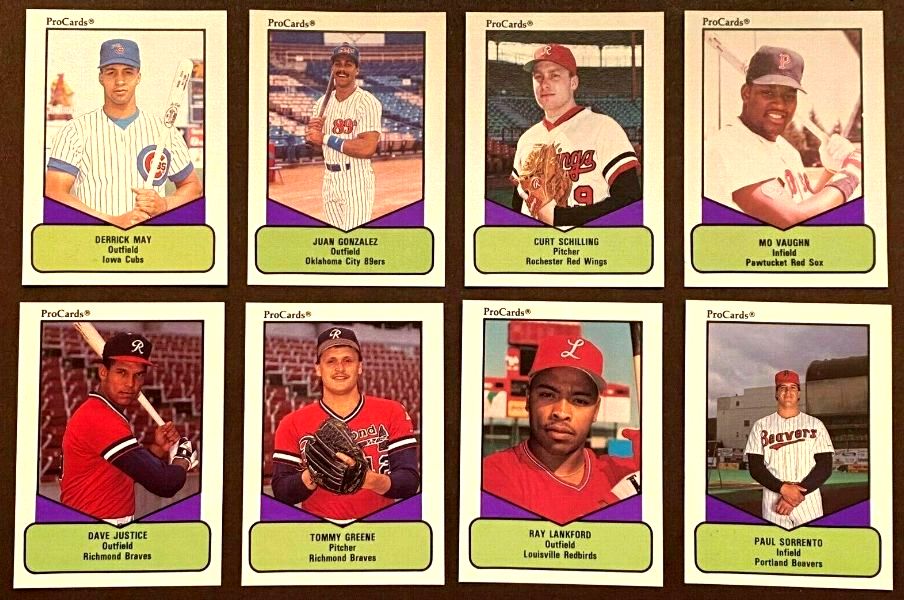 1990 Pro Cards AAA MINOR LEAGUE - COMPLETE SET (700 cards) Baseball cards value