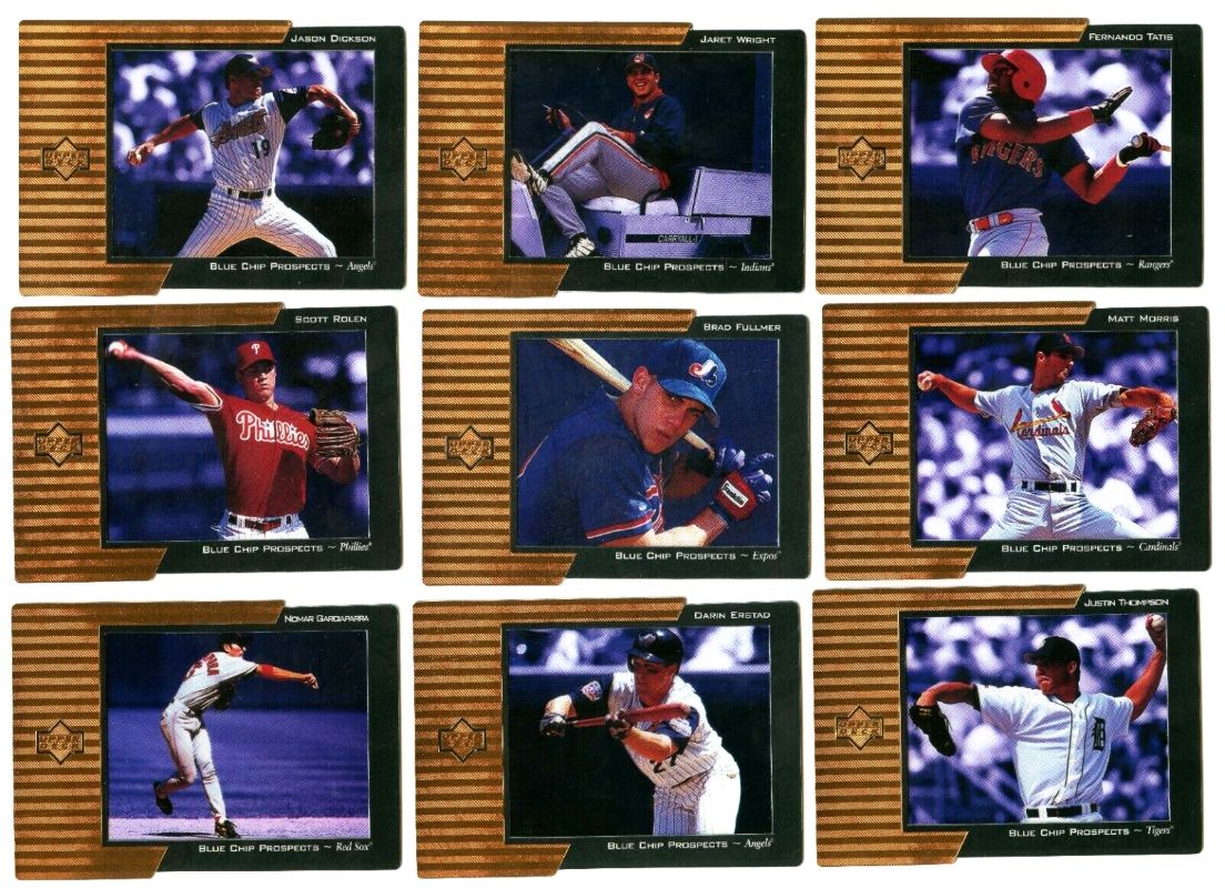  1998 Upper Deck - BLUE CHIP PROSPECTS - Starter Set/Lot of (23/30) diff. Baseball cards value