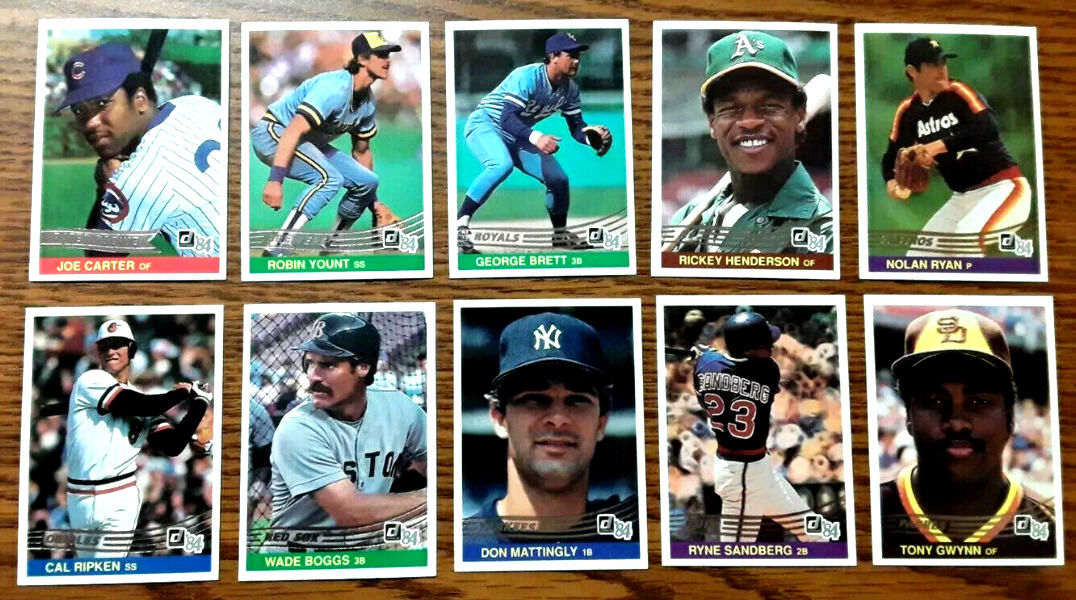 1994 Donruss ANNIVERSARY EDITION - Complete Set (10 cards) Baseball cards value