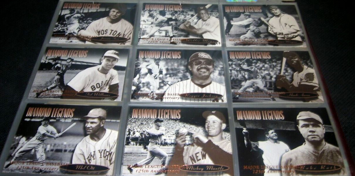 1994 Upper Deck All-Time Heroes - 125th ANNIVERSARY - COMPLETE SET (225) Baseball cards value