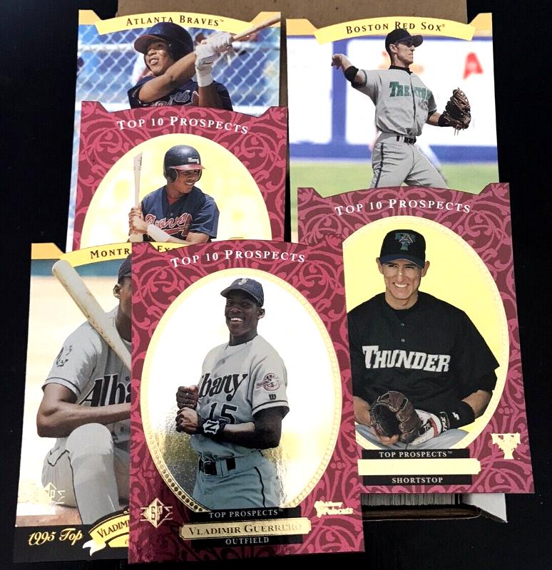 1996 SP Top Prospects - COMPLETE Gold Die-Cut Minor League SET (165) Baseball cards value