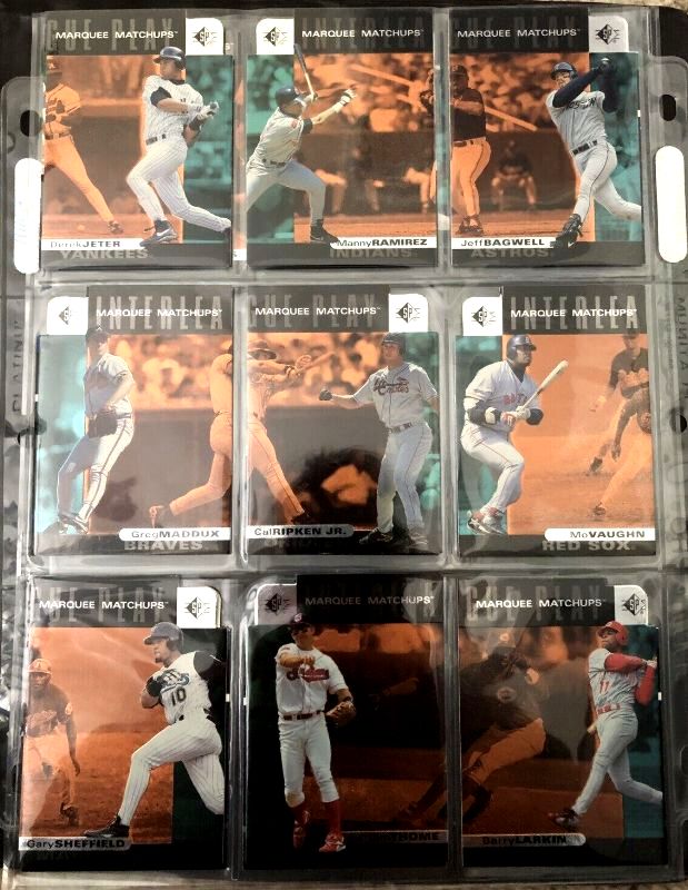 1997 SP - MARQUEE MATCHUP - Complete Set (20 cards) Baseball cards value