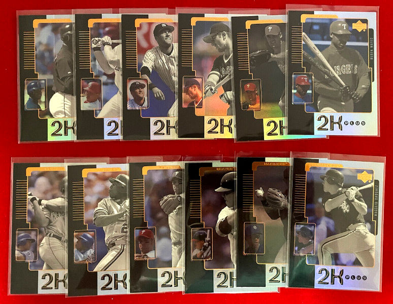1999 Upper Deck - 2K PLUS - Complete Insert Set (12) Baseball cards value