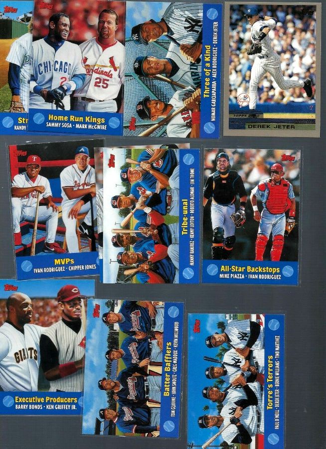 2000 -2001 Topps - COMBOS - Complete 20-card Insert Set Baseball cards value