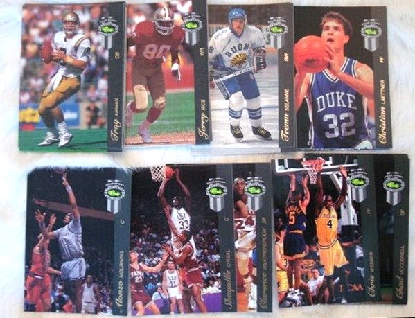  1993 Classic 4-SPORT - McDONALD's EXCLUSIVE COLLECTION - Complete SET (35) Baseball cards value