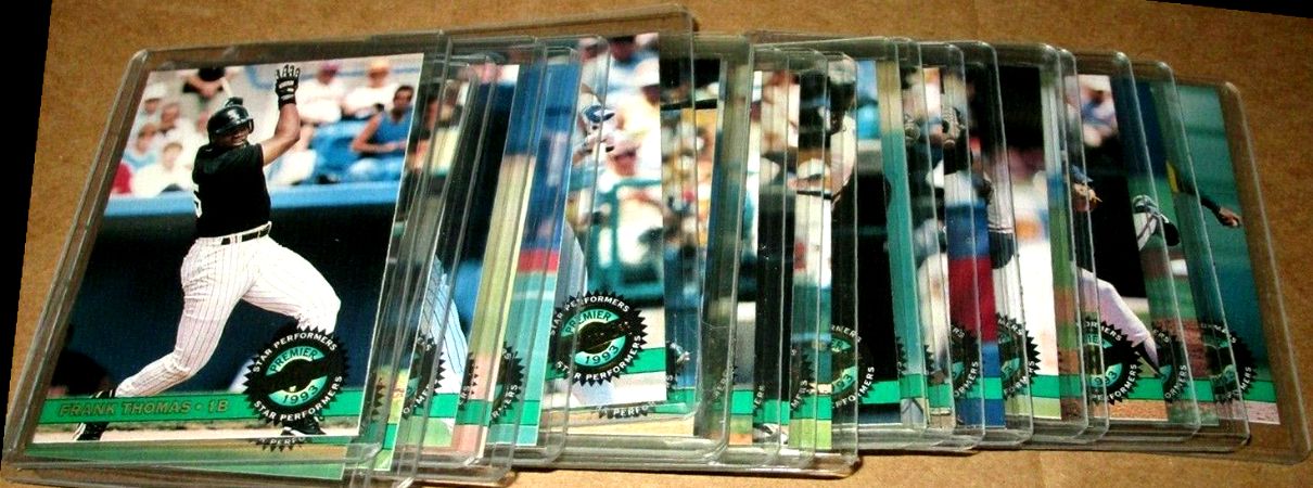 1993 O-Pee-Chee/OPC Premier - FOIL STAR PERFORMERS - Insert Set(22) +BONUS Baseball cards value