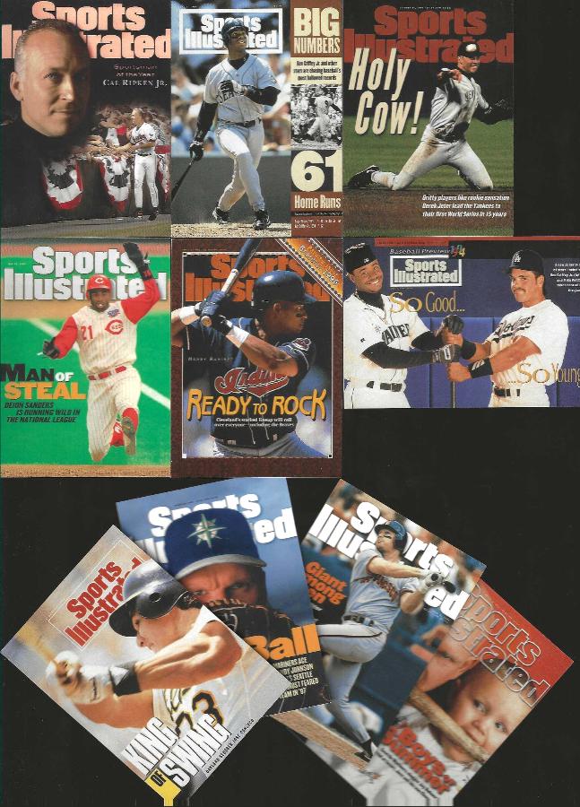 1998 Sports Illustrated - COVERS - Complete 10-card Insert Set Baseball cards value
