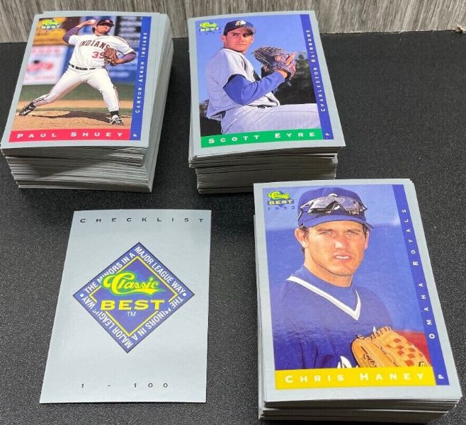 1993 Classic Best MINOR LEAGUE - COMPLETE SET (300 cards) Baseball cards value