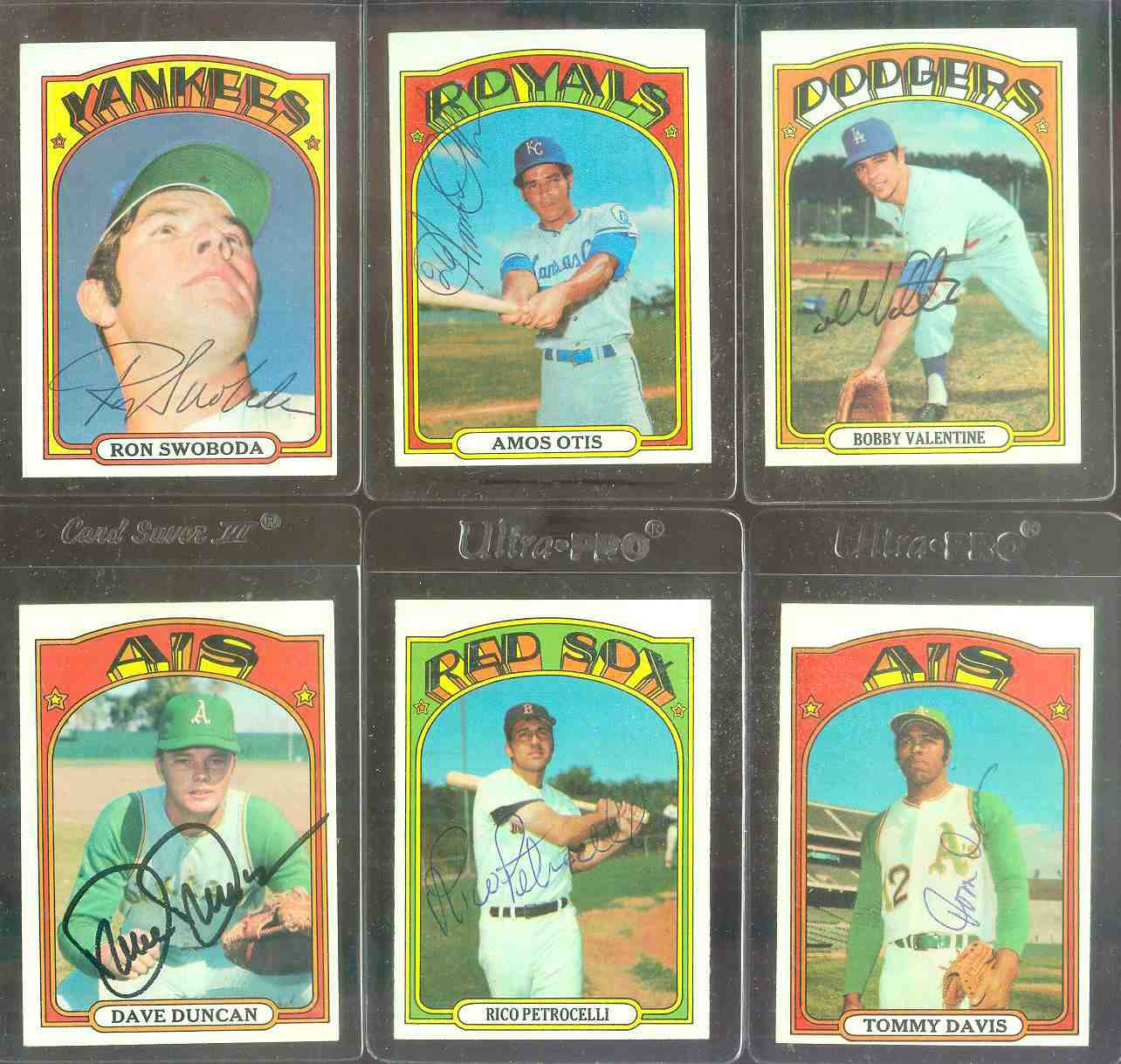 AUTOGRAPHED: 1972 Topps # 41 Tommy Davis w/PSA/DNA Auction LOA (A's) Baseball cards value