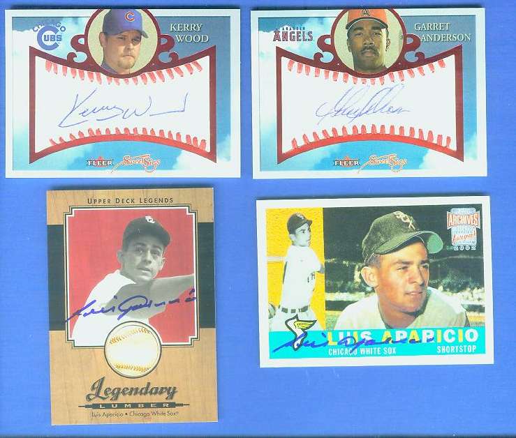  Garret Anderson - 2004 Fleer SWEET SIGS AUTOGRAPH (Angels) Baseball cards value