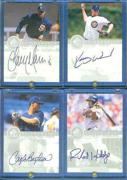  Carlos Beltran - 1999 SP Authentic CHIROGRAPHY Autograph (Royals) Baseball cards value