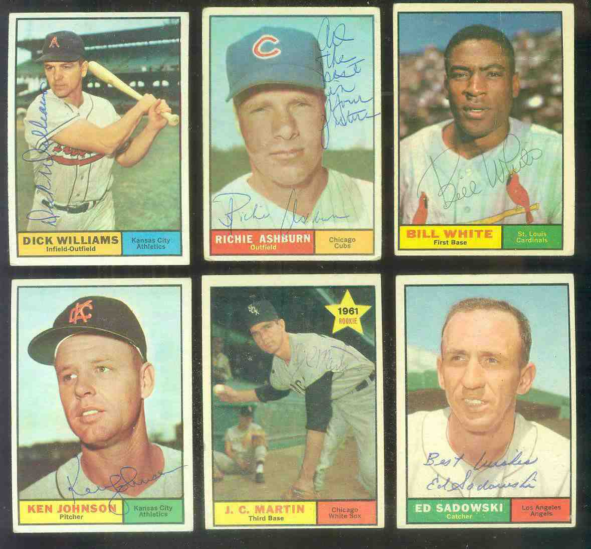 1961 Topps AUTOGRAPHED #.88 Richie Ashburn w/PSA/DNA LOA (Cubs,deceased) [d Baseball cards value