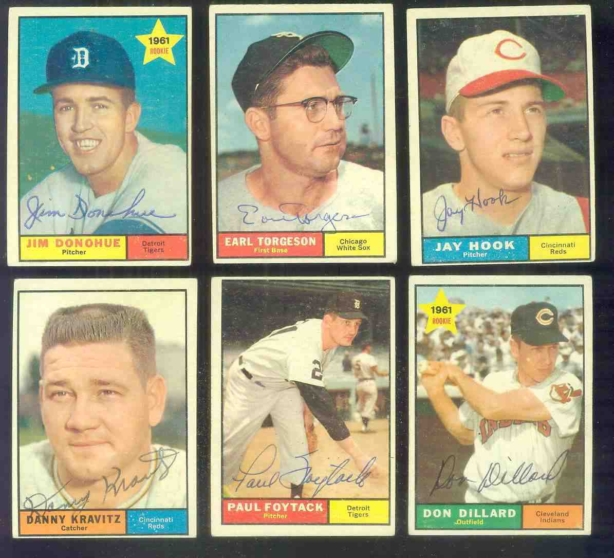1961 Topps AUTOGRAPHED #151 Jim Donohue w/PSA/DNA Auction LOA (Tigers) Baseball cards value