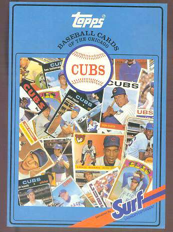  Cubs - 1987 Topps/Surf Book with (30) AUTOGRAPHS, James Spence LOA !!! Baseball cards value