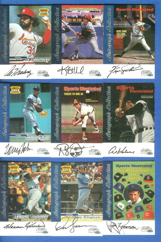  Harmon Killebrew - 1999 Sports Illustrated Greats...Game AUTOGRAPHS (Twins Baseball cards value