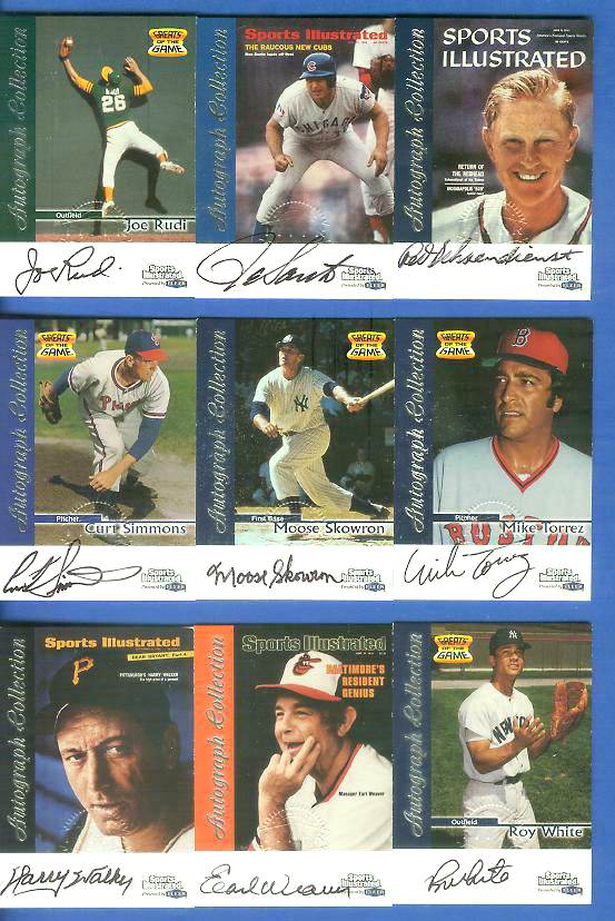 Moose Skowron - 1999 Sports Illustrated Greats...Game AUTOGRAPHS (Yankees) Baseball cards value