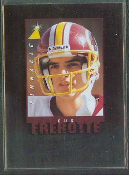  Gus Frerotte - 1997 Pinnacle 'Inscriptions' AUTOGRAPH (Redskins) Baseball cards value