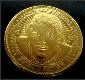 Brett Favre - 1997 Pinnacle Mint COIN #21 GOLD PLATED !!!