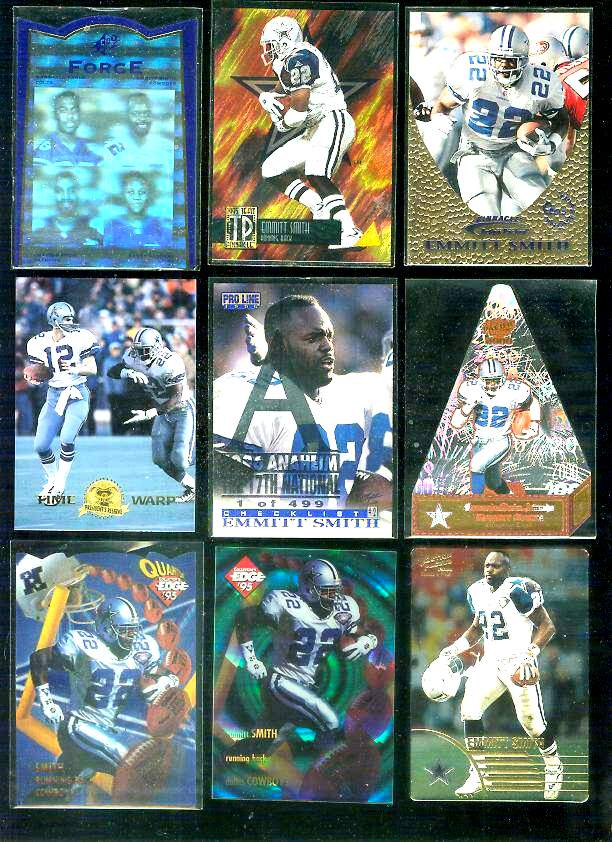 Emmitt Smith - 1995 Action Packed Rookies/Stars 'Star Gazers' #45 Baseball cards value