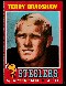1971 Topps FB #156 Terry Bradshaw ROOKIE (Steelers)