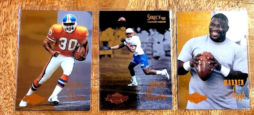 1995 Select Certified FOOTBALL - Near Complete Set (134/135) Baseball cards value