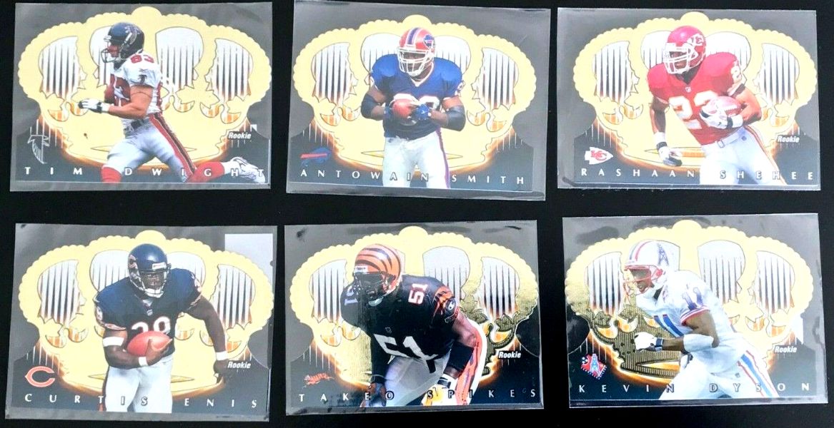  1998 Crown Royale FOOTBALL - Near Complete Set/Lot of (129/144) Baseball cards value