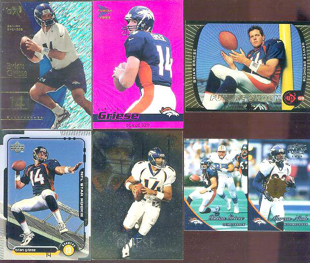 1998 Upper Deck #28 Brian Griese ROOKIE Baseball cards value