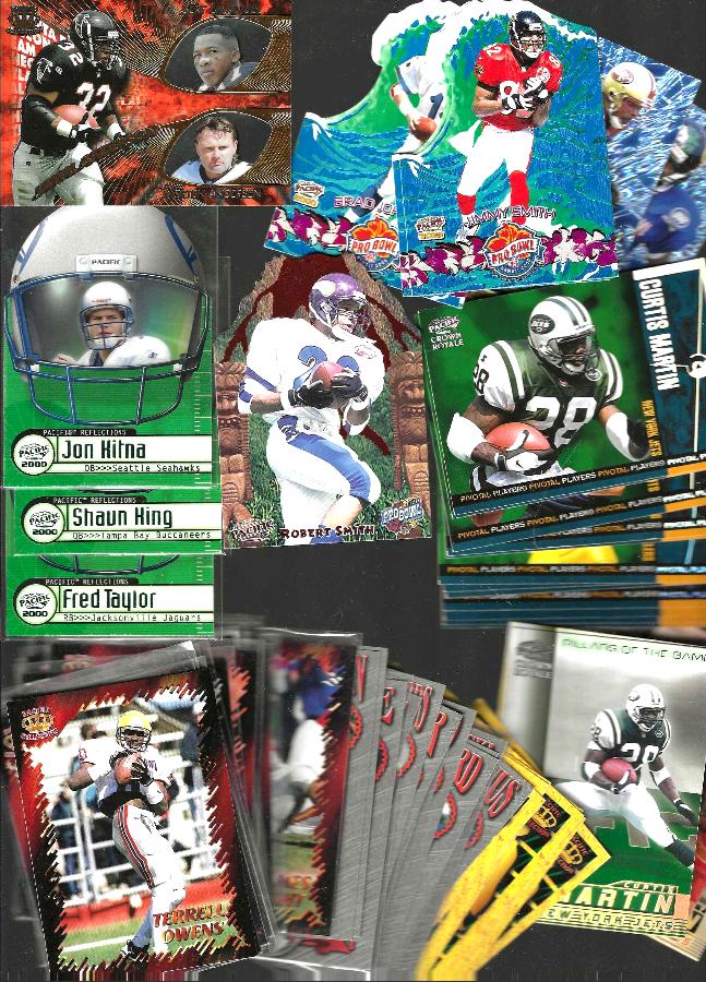   INSERT LOT - PACIFIC (1995-2000) - Lot of (107+) different insert cards Baseball cards value
