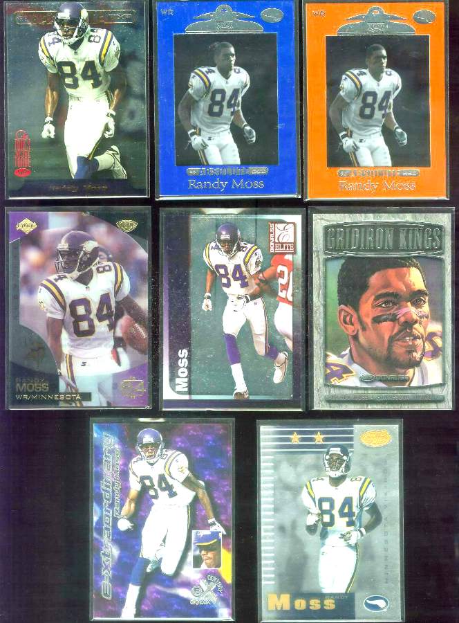 Randy Moss - 1998 Topps Stars #66 ROOKIE [BRONZE] (Vikings) Baseball cards value