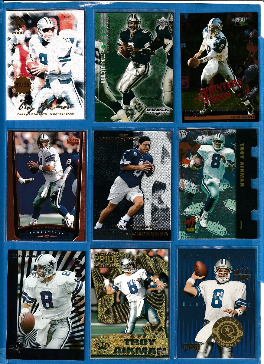 Troy Aikman - 1998 Upper Deck #90 BRONZE [#/100] (Cowboys,HOF) Baseball cards value