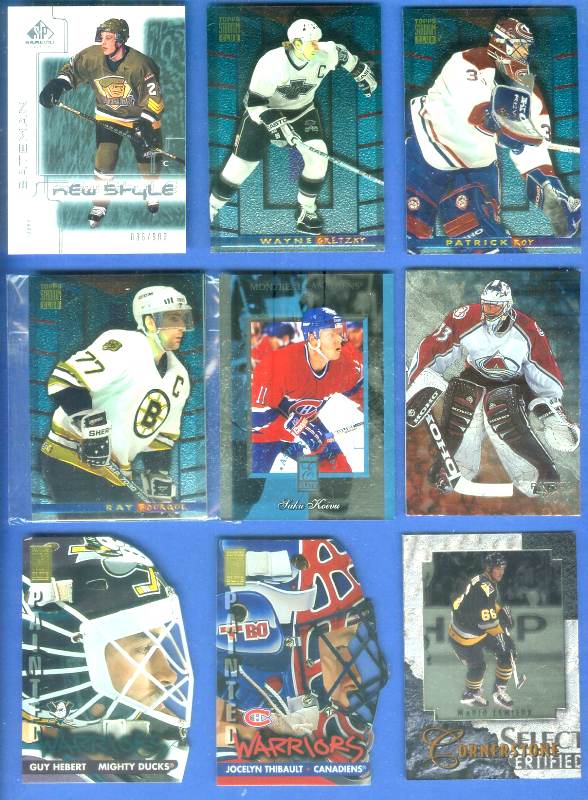 Wayne Gretzky - 1994-95 Stadium Club Finest Inserts #4 Baseball cards value