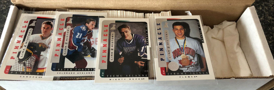 1996-97 Pinnacle Be A Player Hockey - COMPLETE SET (220 cards) Baseball cards value