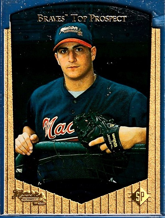 1997 SP Top Prospects #20 Jason Marquis GOLD DIE-CUT [#/10] (Macon Braves) Baseball cards value