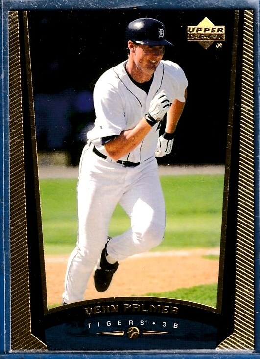 1999 Upper Deck #370 Dean Palmer GOLD [#/10] (Tigers) Baseball cards value
