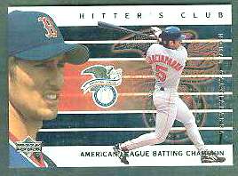 2000 Upper Deck Hitter's Club INSERTS #HC10 Nomar Garciaparra (Red Sox) Baseball cards value