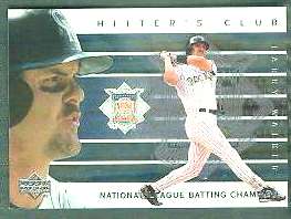 2000 Upper Deck Hitter's Club INSERTS #HC.9 Larry Walker (Rockies) Baseball cards value