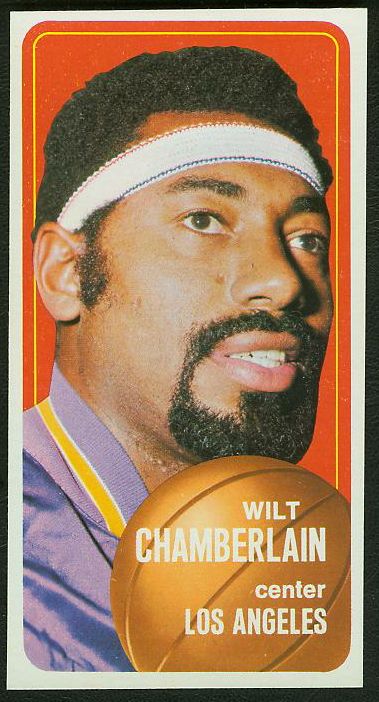 1970-71 Topps Basketball # 50 Wilt Chamberlain [#] (Lakers) Basketball cards value