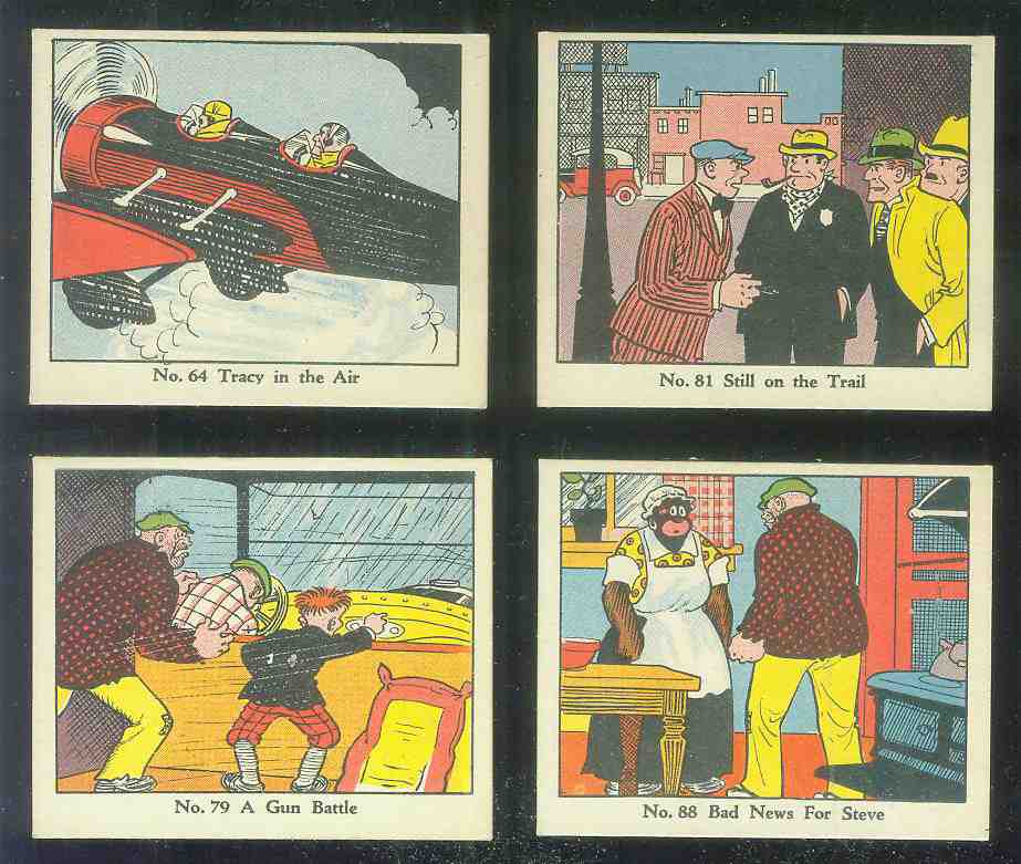1937 Dick Tracy #81 Still on the Trail n cards value