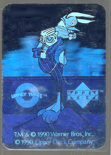  1990 BUGGS BUNNY HOLOGRAM - Lot of (50) - From Upper Deck/Warner Brothers n cards value