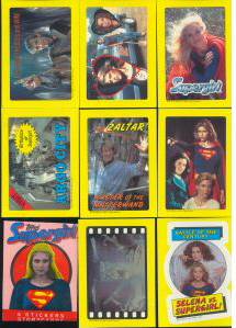 1984 Topps SUPERGIRL - Lot of (10) COMPLETE SETS (44 Sticker-Cards/set) Baseball cards value