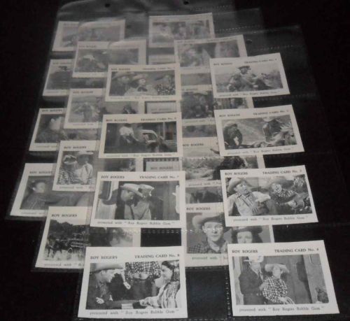 1955 Roy Rogers 'South of Caliente' - The Times - COMPLETE SET (24 cards Baseball cards value