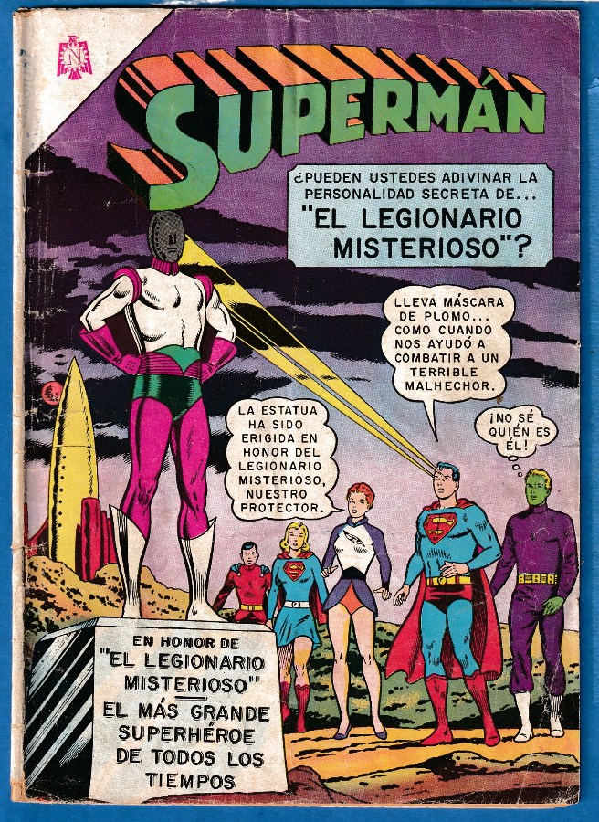  Comic: SUPERMAN  MEXICO Edition - 1966 Baseball cards value